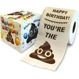Happy Birthday You re The Poop Printed Gift â€“ Happy Birthday Funny For Prank Surprise Bathroom DÃ©cor Novelty Birthday Fun Gift For Men Or Women - 500