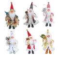 KYAIGUO Santa Claus Decor Santa Claus Doll Santa Claus Doll Christmas Santa Claus Figure Santa Claus Decorationï¼ŒChristmas Figure Decorations Standing Santa Claus Decorations (8.66X3.94in