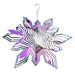 BELLZELY Christmas Ornaments Clearance Christmas Snowflake Shape Three-dimensional Rotating Wind Chime Suitable For Holiday Decorations And Gifts