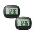 Fitness Non bluetooth pedometer 2PCS Timers Outdoor Large Screen 2D Pedometer Health Gift Multifunctional Pedometer Outdoor Sports Without Bluetooth