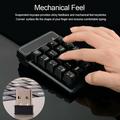 KQJQS Bluetooth 4.0 Digital Keyboard Number Num Pad 19 Keys Digital Keyboard Portable For Laptop Notebook Tablets