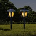 KQJQS Outdoor Solar Lamp Solar Garden Floor Lamp Garden Lamp Garden Lamp Small House Lamp