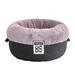 KIHOUT Deals Round Orthopedic Dog Bed for Large Dogs w/ Removable Washable Cover Warm Pet Kennel - Sherpa & Suede Snuggery