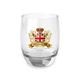 King Charles III Coronation Gift, King Charles Shield Whiskey Glass, Coronation Memorabilia, Coronation Keepsake, Royal Family Collectible