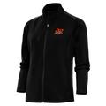 Women's Antigua Black Joey Logano Generation Full-Zip Jacket