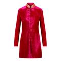 Women's Pink / Purple Raspberry Regal Velvet Grace Jacket Medium Beatrice Von Tresckow