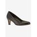 Extra Wide Width Women's Joy Ii Pump by Ros Hommerson in Black Leather (Size 10 WW)