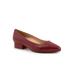 Wide Width Women's Jewel Pump by Trotters in Sangria (Size 10 W)