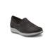 Extra Wide Width Women's Orleans Sneaker by Ros Hommerson in Black Tumbled Leather (Size 9 WW)
