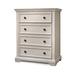 Sorelle Portofino 4 - Drawer Chest Wood in White | 43 H x 36 W x 19 D in | Wayfair 8515-BI