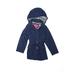 London Fog Coat: Blue Jackets & Outerwear - Kids Girl's Size 6X