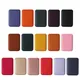 Porta carte di credito in pelle magnetica Custodia Macsafe per Magsafe IPhone 13 14 15 16 Pro Max Plus 12Mini IPhone14 Cover posteriore sicura per Mac