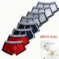 Mens Boxers Shorts Cotton Sleep Underpants High Quality Male Boxer Shorts Men's Panties Mens Boxer