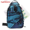 TSURINOYA Fishing Bag E1 32*21*9cm Waterproof Multifunctional Lure Fishing Tackle Pack Large