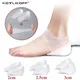 Invisible Silicone Height Increase Insole Silicone Socks Gel Heel Pads Heel Protectors Heightening