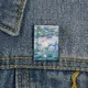CLAUDE Monet Impression Sunrise Fine Art Printed Pin Custom Brooches Shirt Lapel teacher tote Bag