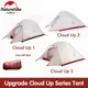 Nature hike Cloud Up 1 2 3 Zelt Ultraleichtes Camping zelt für 1-3 Personen Outdoor-Reise rucksack