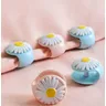 2/4/6pcs Needle Free Quilt Holder Anti-slip Daisy Safety Sheet Quilt Holder Buckle Invisible Quilt