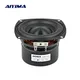 Aiyima 1pcs 4 Zoll tragbarer Lautsprecher 4 8 Ohm 40W Full Range Bass Lautsprecher Altavoz Hifi