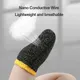 1 Pair Super Thin Gaming Finger Sleeve Breathable Fingertips For Pubg Mobile Game Controller Touch