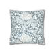 William Morris Pillow Cover | Soft Faux Suede Fabric | Artichoke Floral Design Pattern | Powder Blue & White Botanical | Decorative Cushion