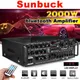 SUNBUCK 2000W 4ohm 2CH bluetooth Stereo Verstärker Drahtlose Hifi Stereo Audio Hause Karaoke Power