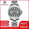 Steel dive sd1953t mode mechanische herren uhren schweizer bgw9 leuchtend nh35 werk 30atm