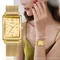 Damen Luxus Damen Armbanduhren Top Marke Mode Gold Silber Damen Quarzuhr Stahl Damen Armbanduhr