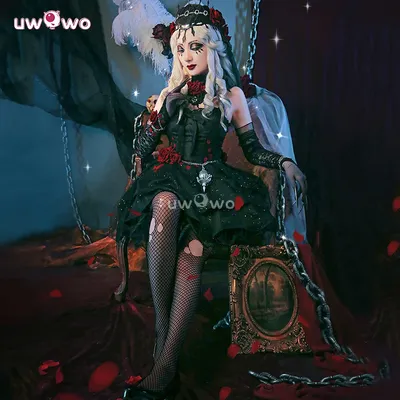 UWOWO Collab Series Game Identity V Psychologist Everstanding Night Ada Mesmer Kostüm Cosplay Kostüm Image
