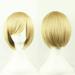 KIHOUT Deals Short Wigs Bob Wig With Bangs Synthetic 32cm Straight Womens Hair Wigs Girl Cosplay Party White Women Daily Multicolored