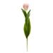 Silk Plant Nearly Natural 22 Tulip Artificial Flower (Set of 8) - Pink