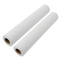 NUOLUX 2 Rolls White Arts and Crafts Paper Rolls Fadeless Bulletin Board Paper