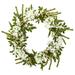 Silk Plant Nearly Natural 24 White Mixed Floral Artificial Wreath