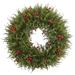 Silk Plant Nearly Natural 20 Cedar Berry Wreath