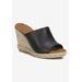 Women's Kinsley Sandal by Ros Hommerson in Black Napa Leather (Size 13 M)