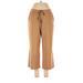 Lands' End Casual Pants - Mid/Reg Rise: Tan Bottoms - Women's Size Medium