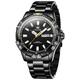 OLEVS Mens Watch Luxury Business Dress Wrist Watches, 5560G: Black band & Black dial, G