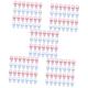 ibasenice 500 Pcs Mini Infant Pacifier Girl Blue Decor Mini Toys Small Pacifier Bulk Pacifiers Game Supplies Gender Reveal Party Favors Clear Vases for Flowers Charm Baby Acrylic Boy