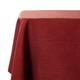 WAITER TREE Faux Linen Tablecloth Rectangle Washable Wrinkle and Water Resistant Table Cloth Cover for Kitchen Dining Tabletop Christmas Thanksgiving Decoration (Red, 140 x 240cm)