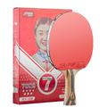 DHS 7002 Professional Ping Pong Paddles Carbon Fiber Table Tennis Rackets with 5 Wood 2 Aryslate Carbon Blade