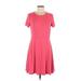 Gap Casual Dress - A-Line: Pink Print Dresses - Women's Size Medium