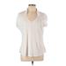 Adidas Active T-Shirt: Ivory Activewear - Women's Size X-Large