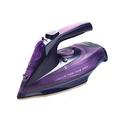 NVIVN Cordless steam iron, Electric Iron with Steam, 2400 W constant steam output 45 g/min, Self-cleaning, limescale, drip-proof, with a non-slip handle for easy operation and a comfortable grip