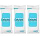 DUDE Shower Body Wipes Unscented Naturally Soothing Aloe and Hypoallergenic, Portable Travel-Sized Individual Cleansing Cloths for Men, 8 Count (Pack of 3)