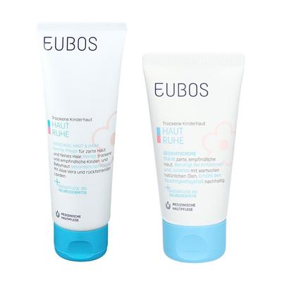 Eubos Kinder Haut Ruhe Waschgel + Gesichtscreme 30+125 ml Creme Image