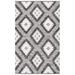 Black/Gray 108 x 72 x 0.625 in Area Rug - Wade Logan® Brynnan Area Rug Wool | 108 H x 72 W x 0.625 D in | Wayfair 1360CA4EF9874D7FBD2E0A4027DAE368