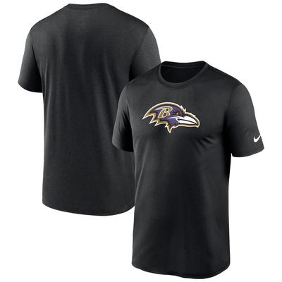 Nike Baltimore Ravens Primetime Legend Logo Performance T-Shirt für Herren, Schwarz Image