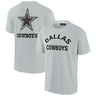 Dallas Cowboys Elements Fanatics Unisex T-Shirt, superweich, kurzärmelig, Grau Image