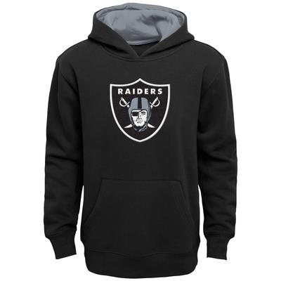 Schwarzer Las Vegas Raiders Prime Pullover-Hoodie für Vorschulkinder Image