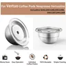 ICafilas 70/230ML Stainless Steel Refillable Vertuo Pod Filters Capsules For Nespresso Vertuo